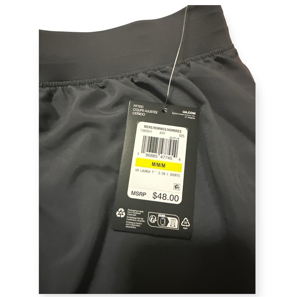 Under Armour Men's Dark Gray Athletic Shorts